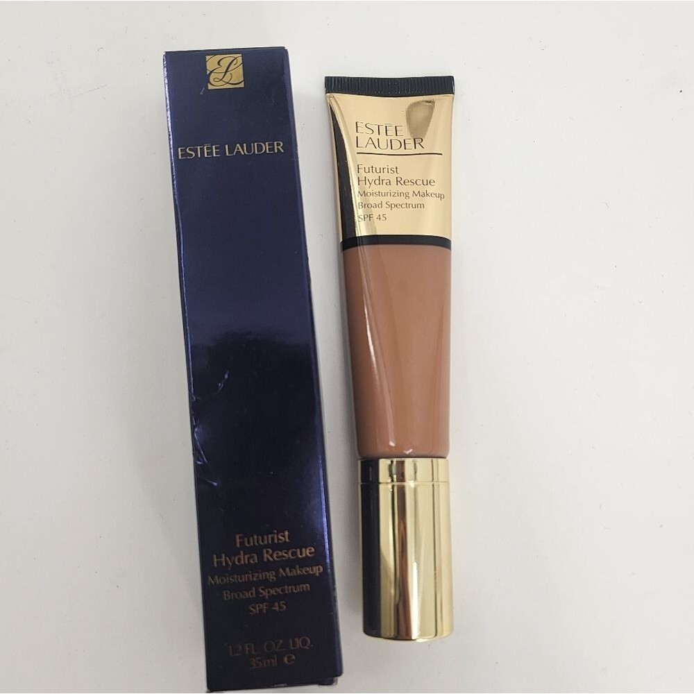 Estee Lauder Futurist Hydra Rescue Moisturizing Makeup 5W2 Rich Caramel